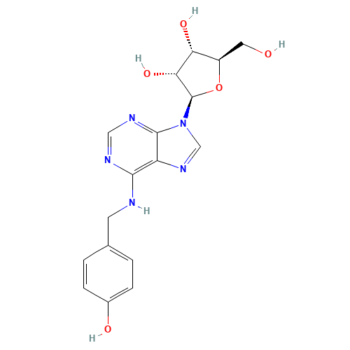 N6-(4-Hydroxybenzyl)-adenosine (CAS: 110505-75-4) - Related Chemical Product