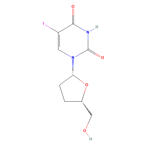 5-Iodo-2',3'-dideoxyuridine (CAS: 105784-83-6) - Related Chemical Product