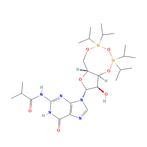 N-Isobutyryl-3'-O,5'-O-[oxybis(diisopropylsilanediyl)]guanosine (CAS: 87865-78-9) - Related Chemical Product