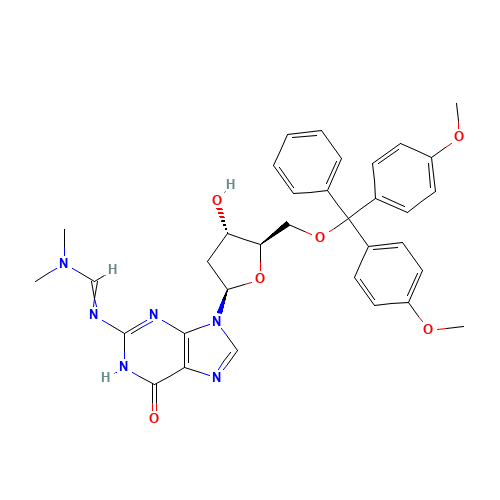 5'-O-DMT-N2-DMF-dG (CAS: 172361-60-3) - Related Chemical Product