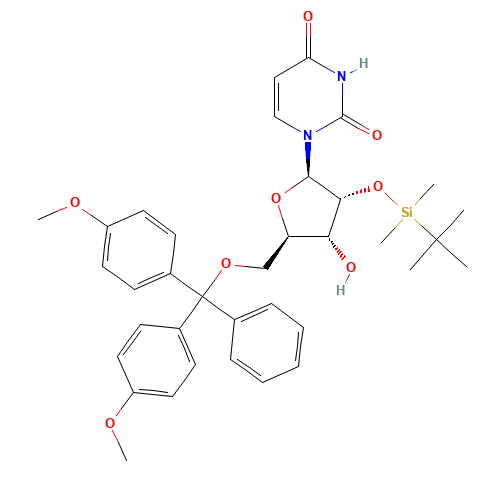 5'-O-DMT-2'-TBDMS-Uridine (CAS: 81246-80-2) - Related Chemical Product