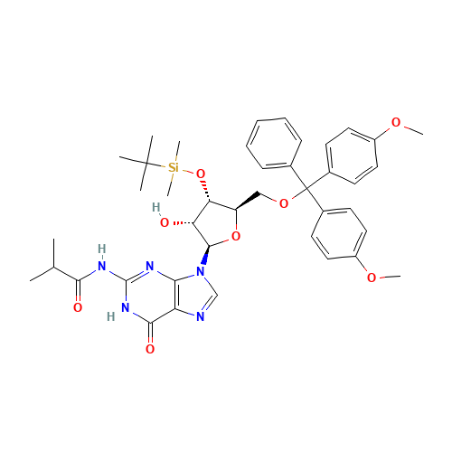 5'-DMT-3'-TBDMS-ibu-rG (CAS: 81256-89-5) - Related Chemical Product