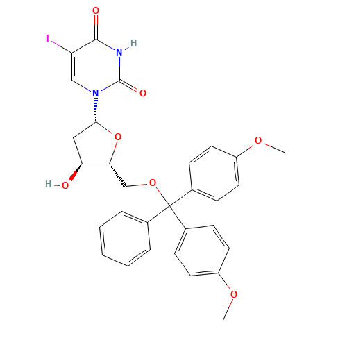 2'-Deoxy-5'-O-DMT-5-iodouridine (CAS: 104375-88-4) - Related Chemical Product