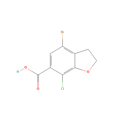 4-bromo-7-chloro-2,3-dihydrobenzofuran-6-carboxylic acid (CAS: 2411550-55-3) - Related Chemical Product
