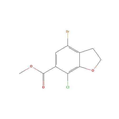 methyl 4-bromo-7-chloro-2,3-dihydrobenzofuran-6-carboxylate (CAS: 1415477-21-2) - Related Chemical Product