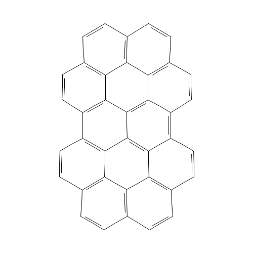 Circumbiphenyl (CAS: 41163-25-1) - Chemical Structure and Molecular Formula 