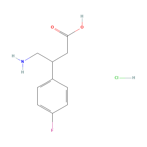 4-Amino-3-(4-fluorophenyl)butyric acid hydrochloride (CAS: 1858241-03-8) - Related Chemical Product