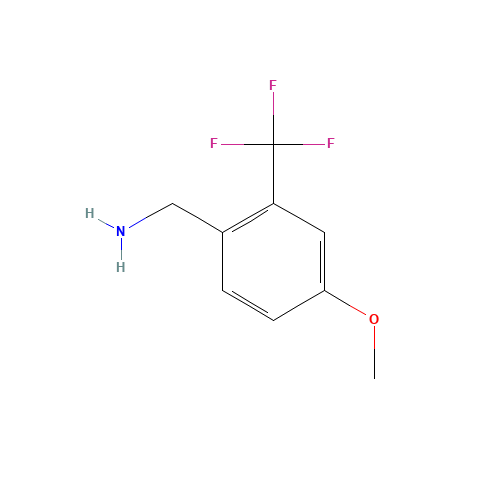4-METHOXY-2-(TRIFLUOROMETHYL)BENZYLAMINE (CAS: 916420-84-3) - Related Chemical Product