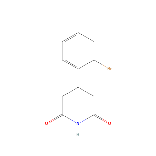 4-(2-Bromophenyl)piperidine-2,6-dione (CAS: 99983-26-3) - Related Chemical Product