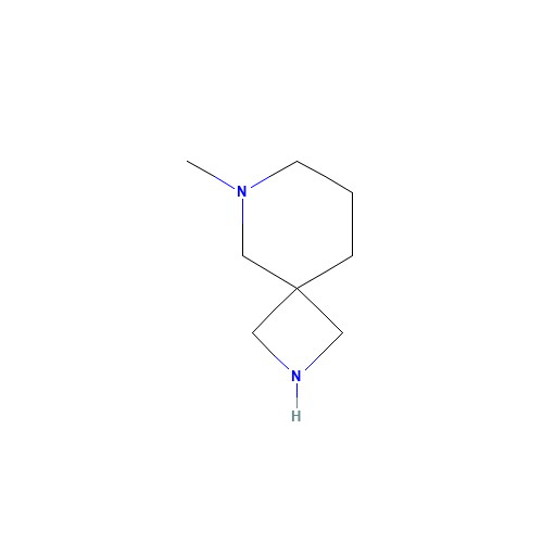 6-Methyl-2,6-diazaspiro[3.5]nonane (CAS: 1086395-44-9) - Related Chemical Product
