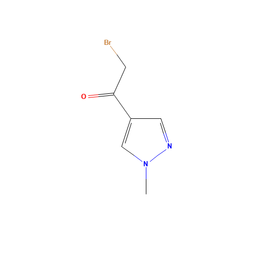 2-Bromo-1-(1-methyl-1H-pyrazol-4-yl)ethanone (CAS: 706819-66-1) - Related Chemical Product