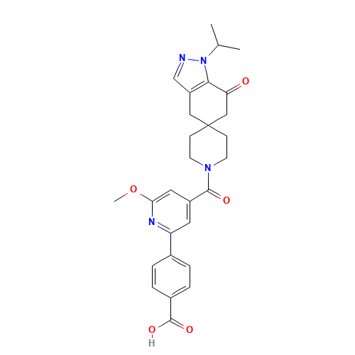Clesacostat (CAS: 1370448-25-1) - Related Chemical Product