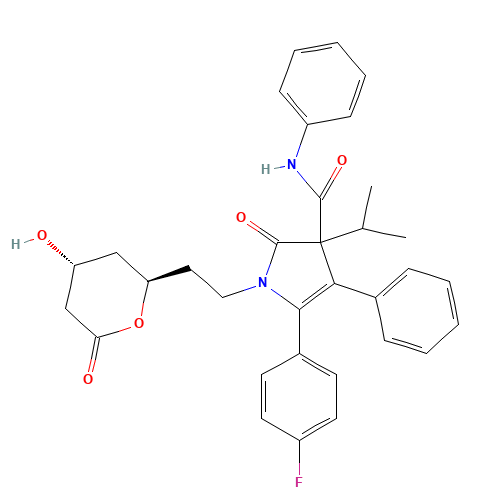 Atorvastatin pyrrolidone lactone (CAS: 906552-19-0) - Related Chemical Product