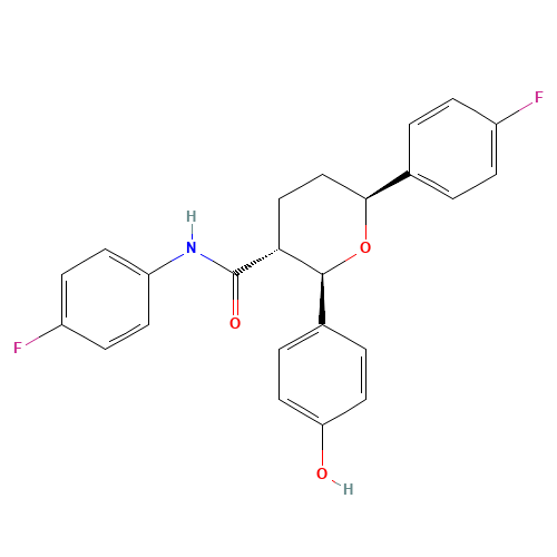 Ezetimibe Tetrahydropyran analog (CAS: 1296129-15-1) - Related Chemical Product
