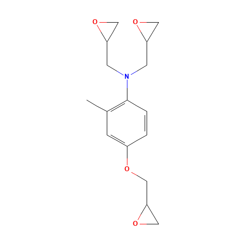 N-[2-Methyl-4-(oxiranylmethoxy)phenyl]-N-(oxiranylmethyl)oxiranemethanamine (CAS: 110656-67-2) - Related Chemical Product
