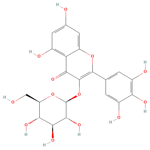 Myricetin-3-glucoside (CAS: 19833-12-6) - Related Chemical Product