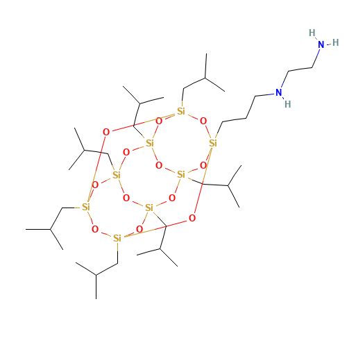 PSS-(3-(2-AMINOETHYL)AMINO)PROPYL-HEPTA& (CAS: 444315-16-6) - Related Chemical Product