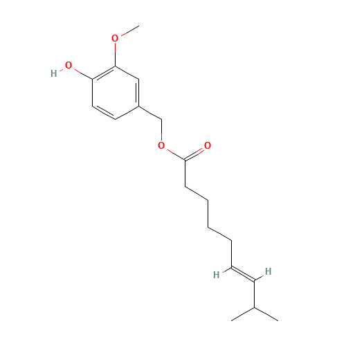 Capsiate (CAS: 205687-01-0) - Related Chemical Product